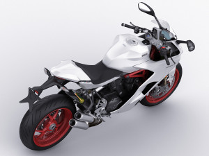 ducati supersport s 2019 Modelo 3D