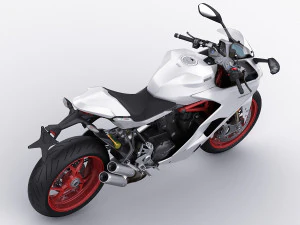 ducati supersport s 2019 3D Model