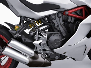 ducati supersport s 2019 3D Model