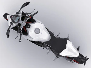 ducati supersport s 2019 3D Model