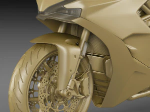 ducati supersport s 2019 3D Model