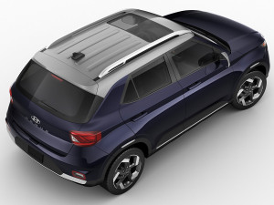 hyundai venue 2020 3Dモデル