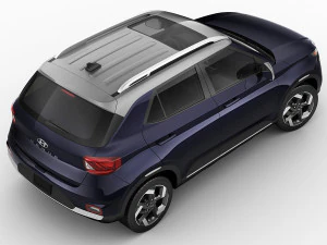 hyundai venue 2020 3D Model