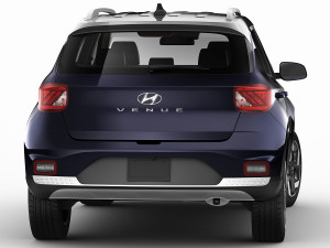 hyundai venue 2020 3Dモデル