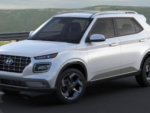 hyundai venue 2020 3Dモデル