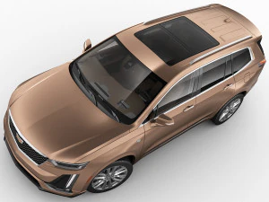 cadillac xt6 3D Model