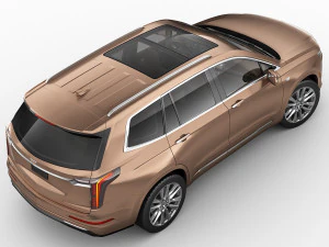 cadillac xt6 3D Model