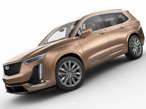 cadillac xt6 3D Model