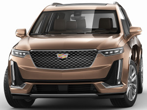 cadillac xt6 3D Модель