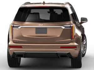 cadillac xt6 3D Model