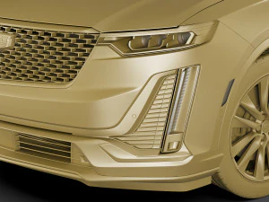 cadillac xt6 3D Model