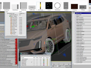 cadillac xt6 3D Model