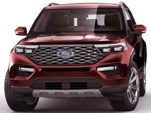 익스플로러 2020 3D 모델