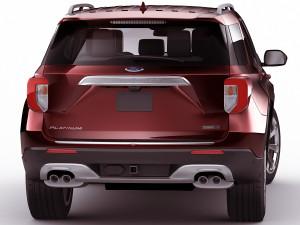 explorer 2020 Modelo 3D