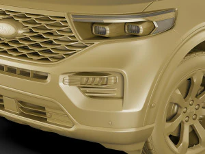 익스플로러 2020 3D 모델