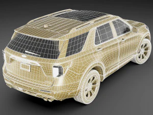 익스플로러 2020 3D 모델