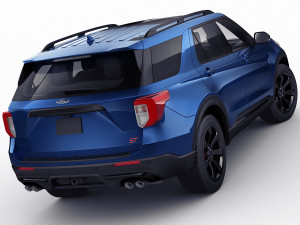 explorer st 2020 3D Модель