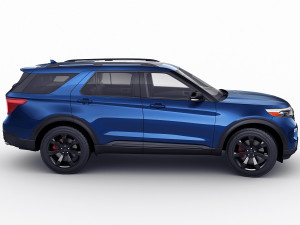 explorer st 2020 3D Модель