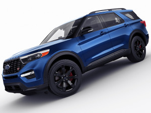 explorer st 2020 3D Модель