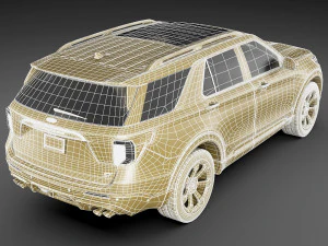 explorer st 2020 3D Model
