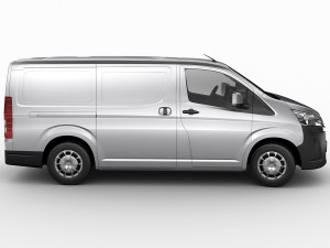 toyota hiace van lwb 2020 Modelo 3D