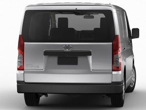 toyota hiace van lwb 2020 Modelo 3D