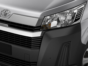 toyota hiace commuter bus slwb 2020 3D Model