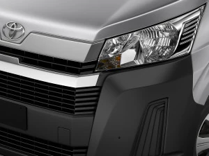 toyota hiace commuter bus slwb 2020 3D Model