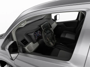 toyota hiace commuter bus slwb 2020 3D Model