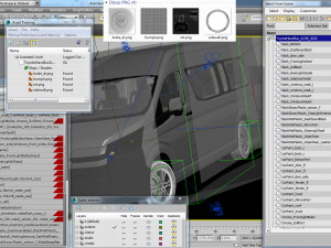 toyota hiace commuter bus slwb 2020 3D Model