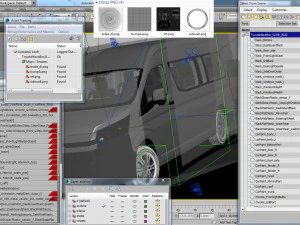 toyota hiace commuter bus slwb 2020 3D Model