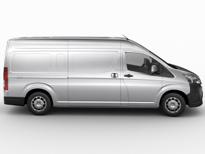 toyota hiace van slwb 2020 Modèle 3D