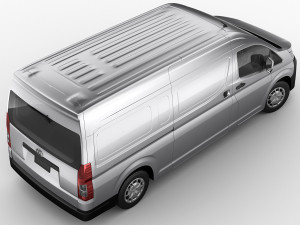 toyota hiace van slwb 2020 Modèle 3D