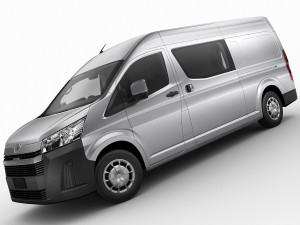 toyota hiace van slwb 2020 Modèle 3D