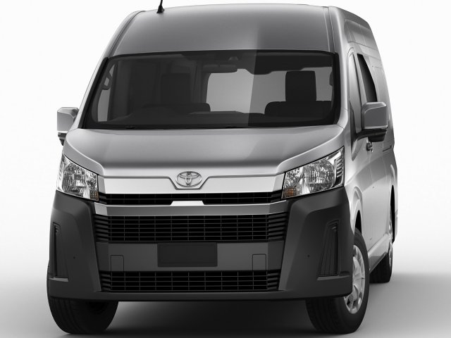 toyota hiace van slwb 2020 3D