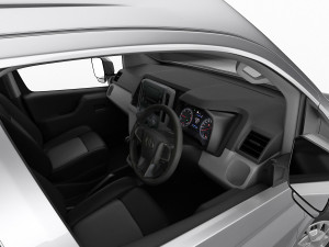 toyota hiace van slwb 2020 Modèle 3D