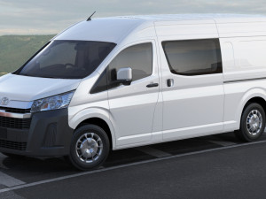 toyota hiace van slwb 2020 Modèle 3D
