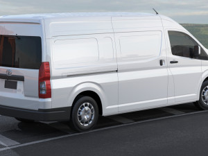toyota hiace van slwb 2020 Modèle 3D