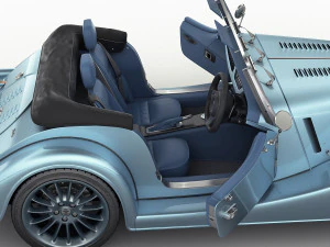morgan plus six 3D Model