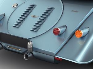 morgan plus six 3D-Modell