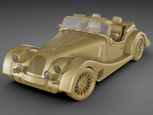 morgan plus six 3D-Modell