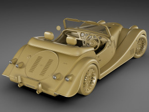 morgan plus six 3D-Modell