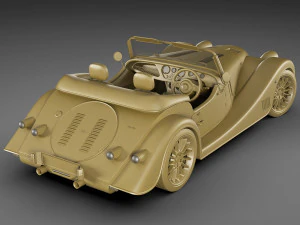 morgan plus six 3D Model