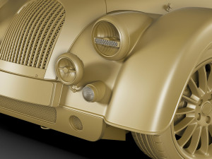 morgan plus six 3D-Modell