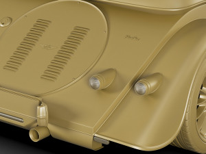 morgan plus six 3D-Modell