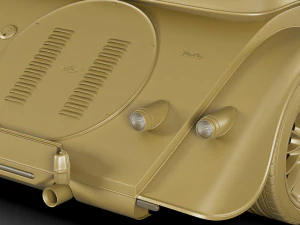 morgan plus six 3D Model