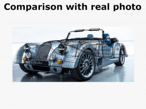morgan plus six 3D Model