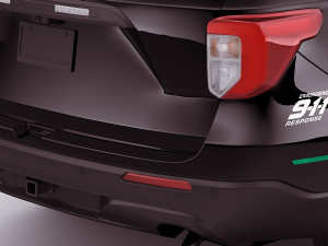 explorer 2020 police interceptor Modello 3D