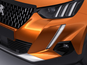 peugeot 2008 2020 Modèle 3D