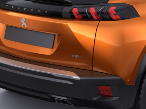 peugeot 2008 2020 Modèle 3D